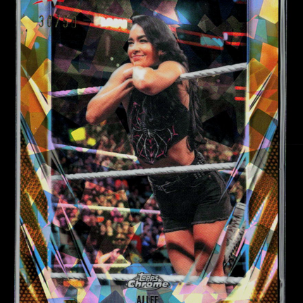 2026 Topps Chrome WWE AJ Lee #105 30/50