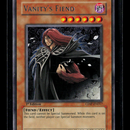 Yu-Gi-Oh! Vanity's Fiend Cyberdark Impact Rare • CDIP-EN017