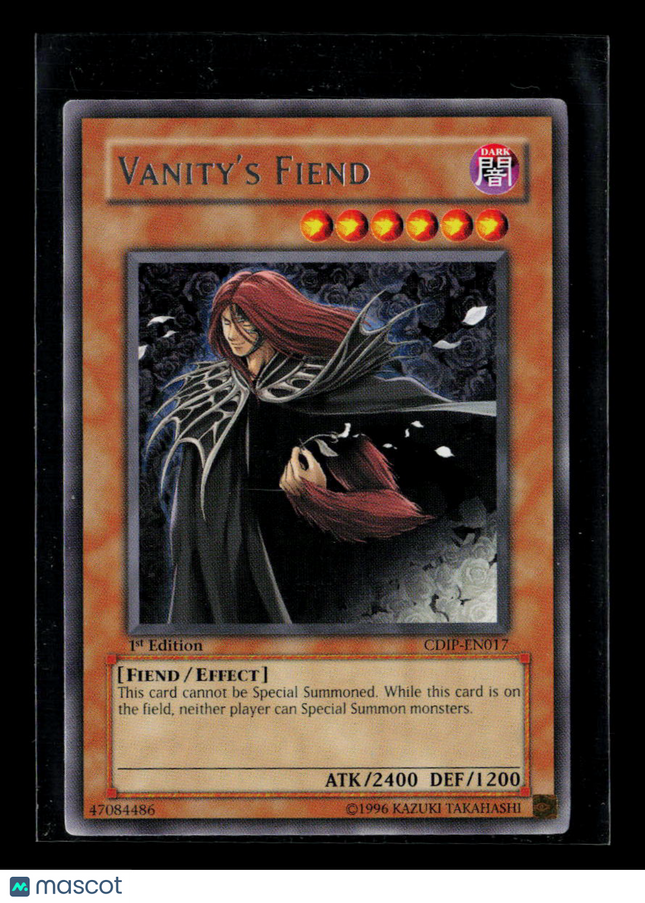 Yu-Gi-Oh! Vanity's Fiend Cyberdark Impact Rare • CDIP-EN017
