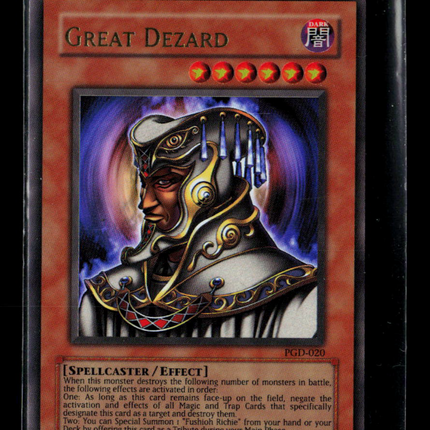 Yu-Gi-Oh! Pharaonic Guardian Great Dezard Unlimited