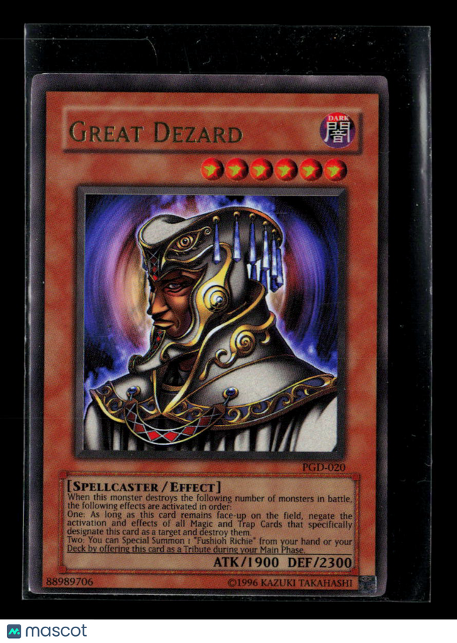 Yu-Gi-Oh! Pharaonic Guardian Great Dezard Unlimited