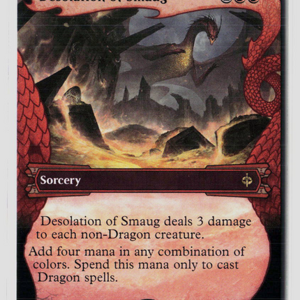 Magic: The Gathering Desolation of Smaug (Showcase) The Hobbit R • 226 Normal