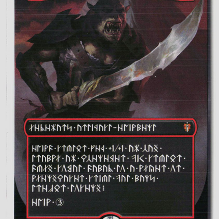 MTG The Reaver Cleaver (Borderless) (Dwarvish) The Hobbit M • 94 Normal