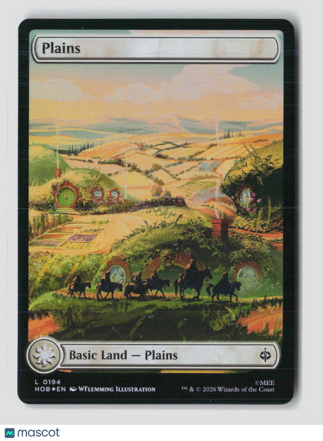 MTG Plains (0194) The Hobbit L • 194 Foil