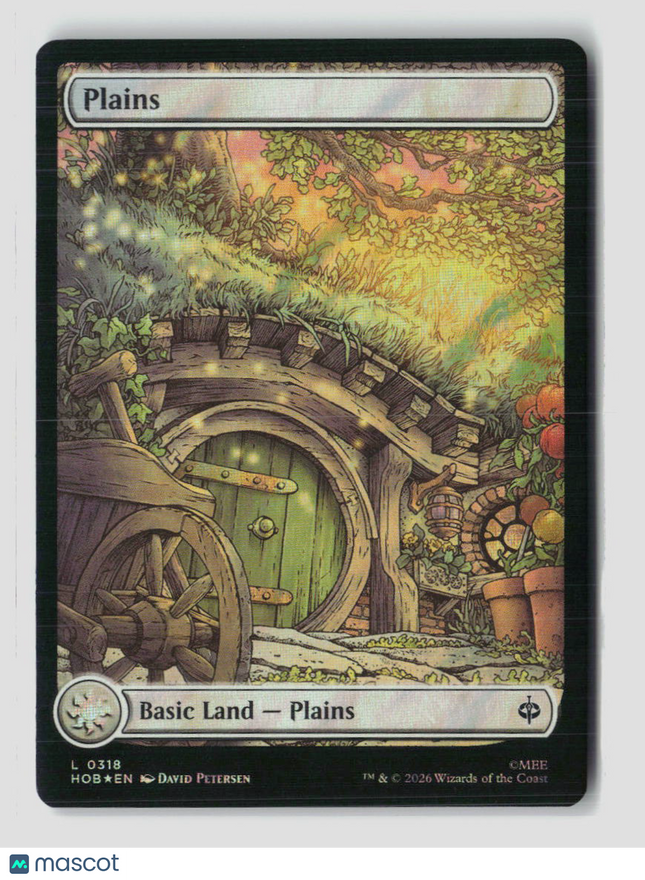MTG Plains (0318) (Surge Foil) The Hobbit L • 318 Foil