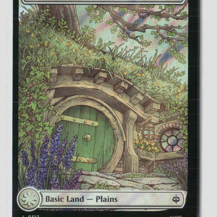 Plains (0317) (Surge Foil) The Hobbit L • 317 Foil