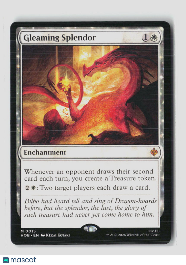 Magic: The Gathering Gleaming Splendor The Hobbit M • 15 Normal
