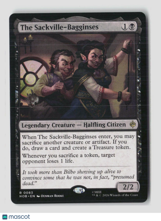 Magic: The Gathering The Sackville-Bagginses The Hobbit R • 83 Normal