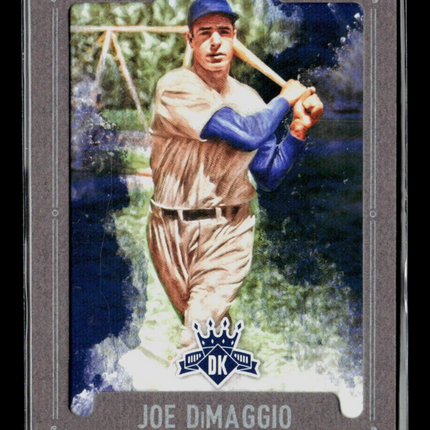 2017 Panini Diamond Kings Joe DiMaggio #18 Gray Frame