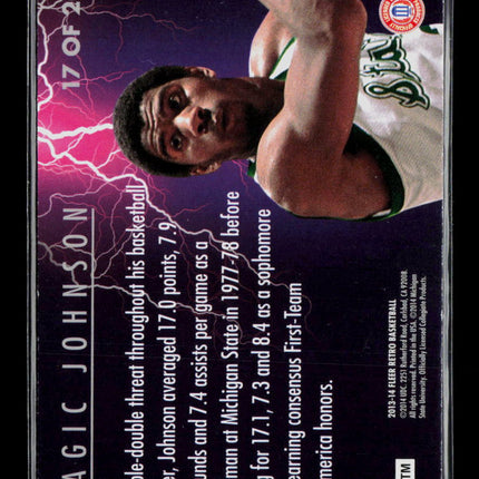 2014 Fleer Retro Scoring Kings Magic Johnson #17 of 20