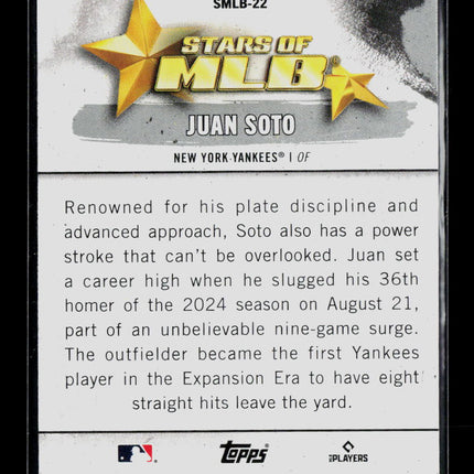 2025 Topps Stars of MLB Juan Soto #SMLB-22
