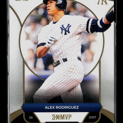 2025 Topps Cooperstown Collection 3x MVP Club Alex Rodriguez #12