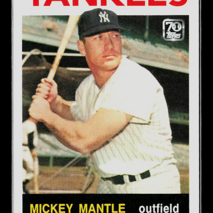 2021 Topps Mickey Mantle #32 Reprint