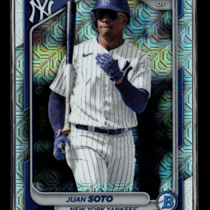 2024 Bowman Chrome Mega Box Juan Soto #78 Mojo Refractor