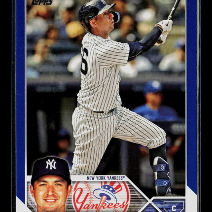 2023 Topps Series 2 Kyle Higashioka #646 Royal Blue