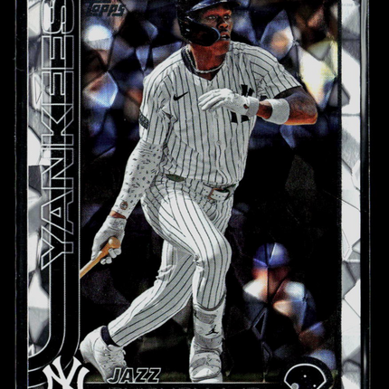 2025 Topps Series One Jazz Chisholm Jr. #185 Crackle