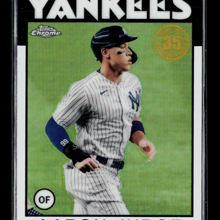 2021 Topps Chrome 1986 Topps Baseball Aaron Judge #86BC-1 Refractor