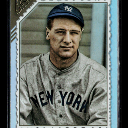 2022 Topps Gallery Lou Gehrig #110