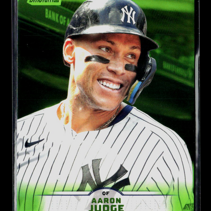 2025 Topps Stadium Club Aaron Judge #139 Green