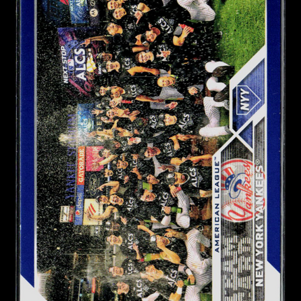 2023 Topps Series 2 New York Yankees #516 Royal Blue