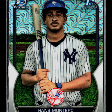 2023 Bowman Chrome Hans Montero #BCP-173 Mojo Refractor