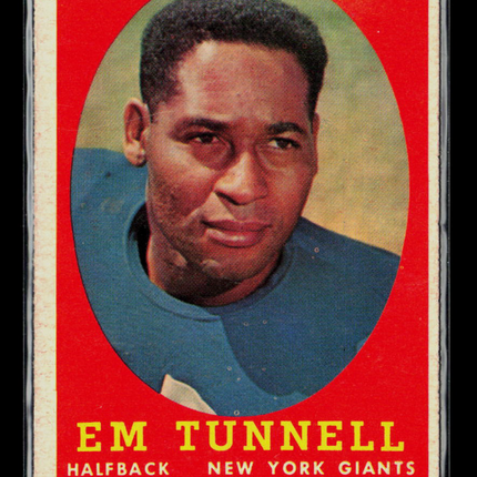 1958 Topps Emlen Tunnell Em Tunnell #42