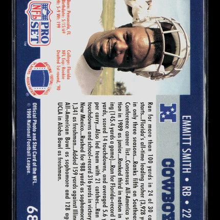 1990 Pro Set Emmitt Smith #685