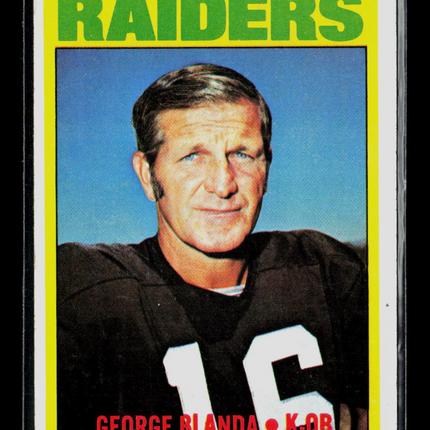1982 Topps George Blanda #235