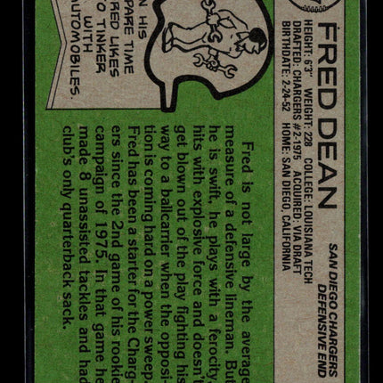 1978 Topps Fred Dean #217