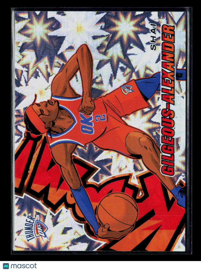2025 Panini Revolution Shai Gilgeous-Alexander #10 Kaboom