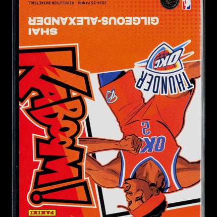 2025 Panini Revolution Shai Gilgeous-Alexander #10 Kaboom