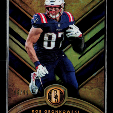 2019 Panini Gold Standard Rob Gronkowski #39 96/99
