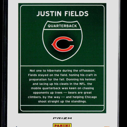2021 Panini Donruss Optic Football Justin Fields #DT-39 RC