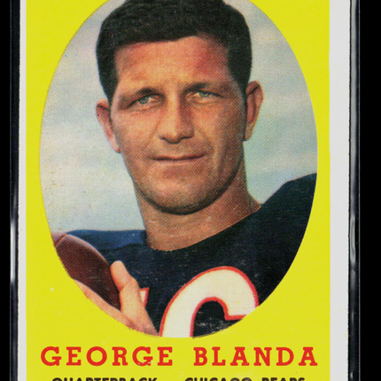 1958 Topps George Blanda #129