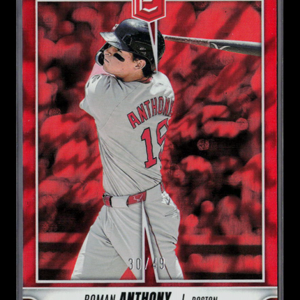 2026 Panini Donruss Elite Baseball Roman Anthony #31 Red 30/49
