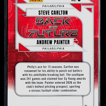 2026 Panini Donruss Elite Baseball Steve Carlton Andrew Painter #8 Green