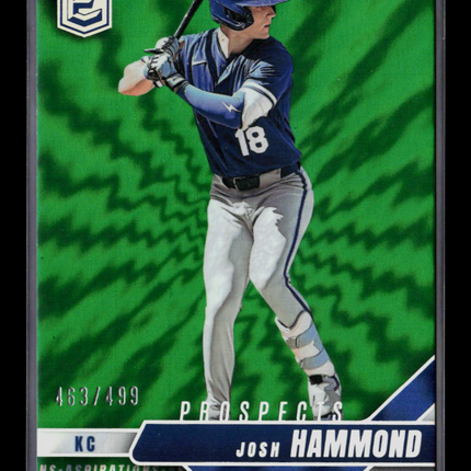 2026 Panini Donruss Elite Baseball Josh Hammond #144 Aspirations 463/499