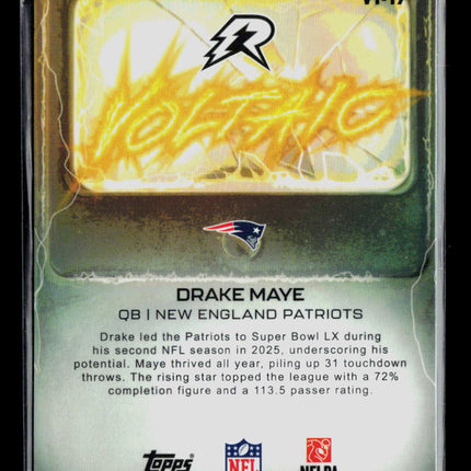 2026 Topps Resurgence Drake Maye #VT-17