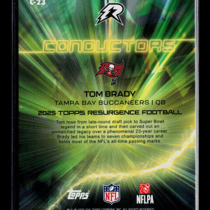 2026 Topps Resurgence Football Tom Brady #C-23