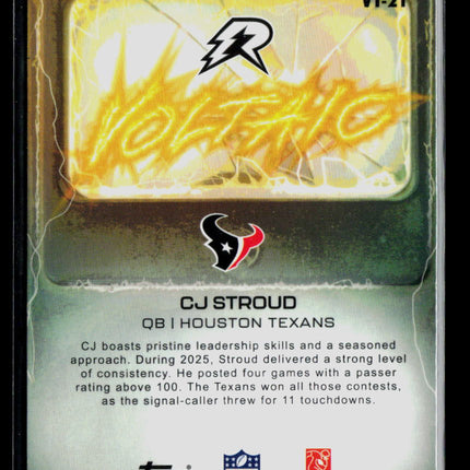 2026 Topps Resurgence Football CJ Stroud #VT-21