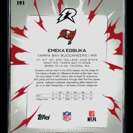 2026 Topps Resurgence Emeka Egbuka #191 RC