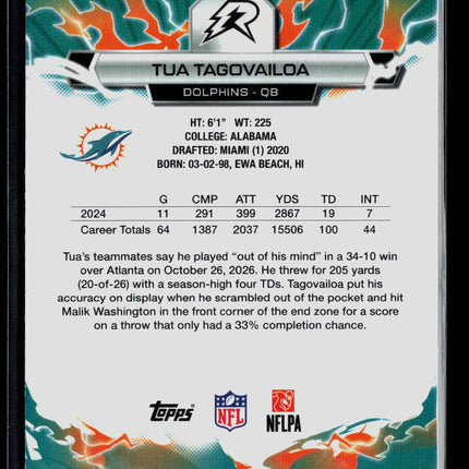 2026 Topps Resurgence Tua Tagovailoa #60