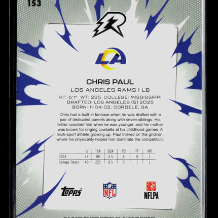 2026 Topps Resurgence Chris Paul #153 RC