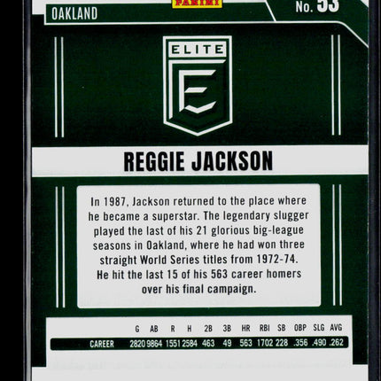2026 Panini Donruss Elite Reggie Jackson #53