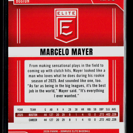2026 Panini Donruss Elite Marcelo Mayer #75