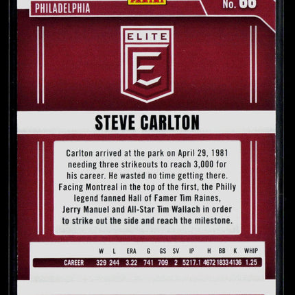 2026 Panini Donruss Elite Baseball Steve Carlton #66