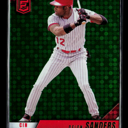 2026 Panini Donruss Elite Baseball Deion Sanders #96 Green
