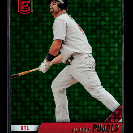 2026 Panini Donruss Elite Albert Pujols #38 Green