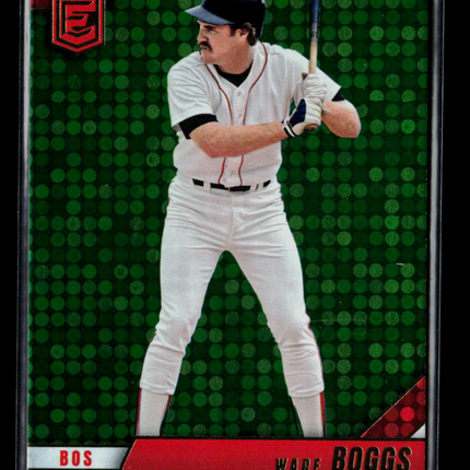 2026 Panini Donruss Elite Baseball Wade Boggs #14 Green