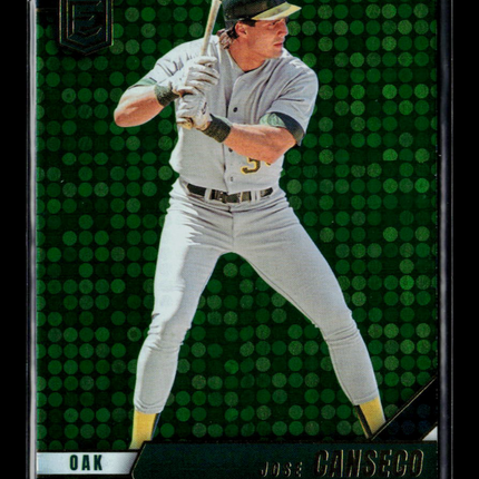 2026 Panini Donruss Elite Extra Edition Jose Canseco #72 Green